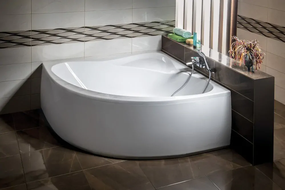 DYJE rohová vana 150x150x42cm, bílá